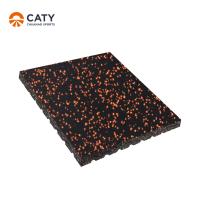 OEM Fitness Rubber Flooring Sound Insulation Rubber Mat Gym Rubber Tile