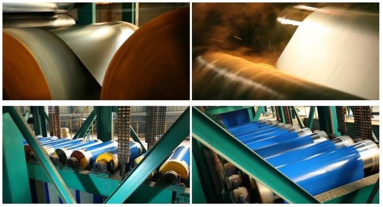 DX52D Цветная покрытая стальная катушка Цинк холоднокатаная или горячекатаная оцинкованная катушка