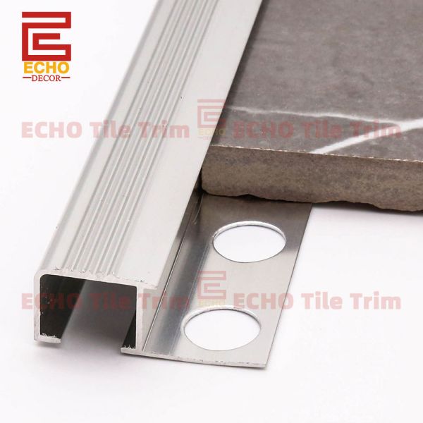  Anodised Aluminium Stair Nosing Edge Trim Laminate Or Wood Floors