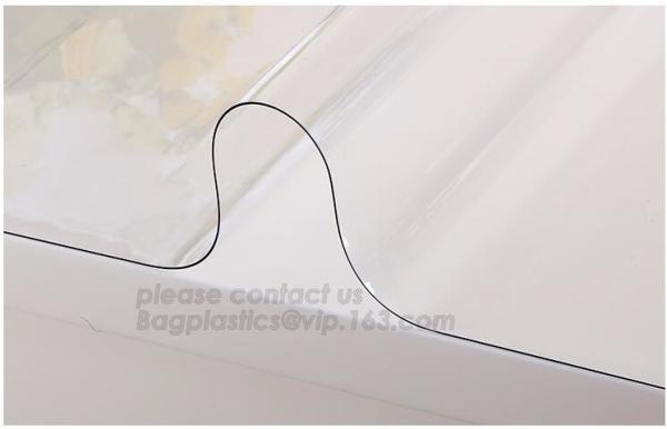 washable tablecloth clear pvc table cover,Oilproof Lace flower coating pvc tablecloth clips table cover BAGEASE BAGPLAST