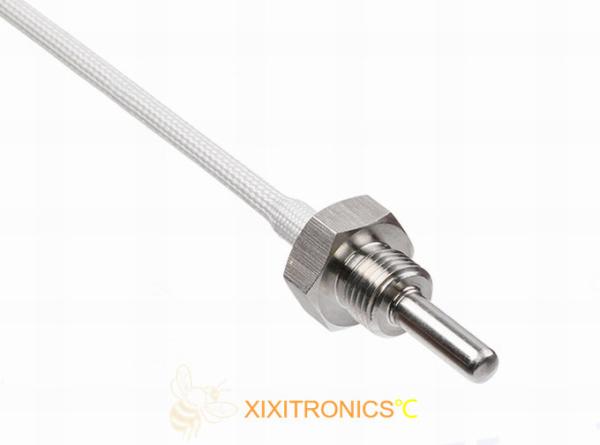 50K Commercial Coffee Machine NTC Threaded Temperature Probe For Boiler Tanks Water Heater