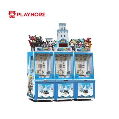 1000W Ticket Coin Pusher Arcade Machine Adults 3 Players Sky Tower Arcade