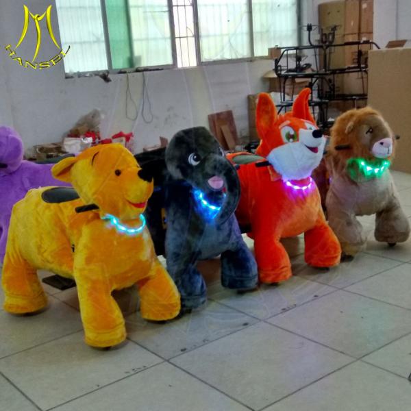 Hansel kids coin operated game machine giant animal electric scooter factory in China