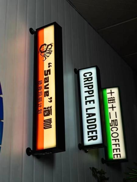 Store restaurant light box billboard magnetic suction car roof signs portable rechargeable light box