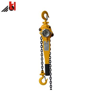 Equipamento manual 1,5 M de 1,5 toneladas Lever Chain Block da grua