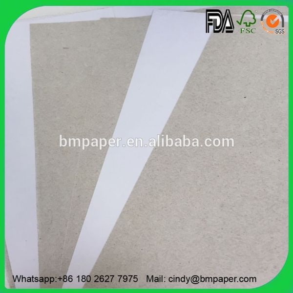 Guangzhou Top Supplier Coated C1S Grey Back Duplex Board 450gsm