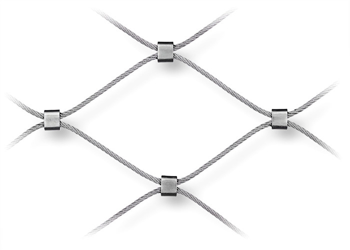 сеть сетки веревочки провода нержавеющей стали 3.0mm для балкона Rustless