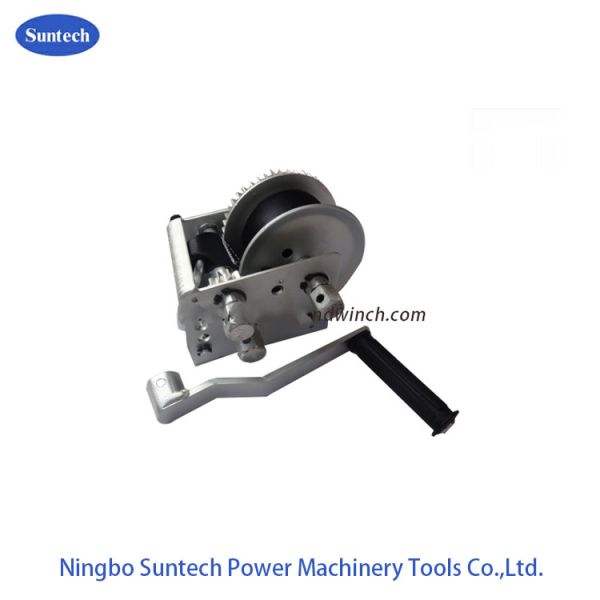 Puissance 2200lbs Marine Hand Winch de Dacromet de trois vitesses