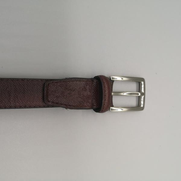 A curvatura de aço inoxidável personalizou Eagle Head Leather Belt