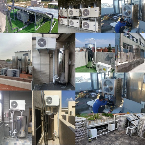 Instant Hot Water In 30s Direct Heating Heat Pump with 50% Energy Savings and World-Class Compressors for Hotels