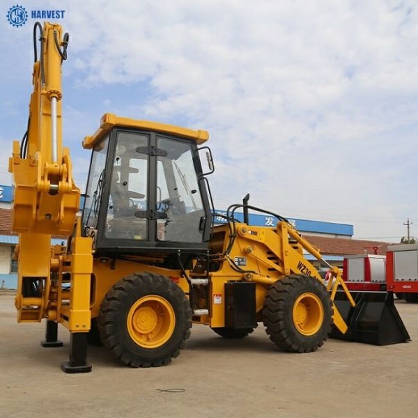 SAM388 4WD 102HP 75kW Engine 0.3m3 Bucket Backhoe Wheel Loader High-tech engineering machinery at competitive prices—make it your top choice!