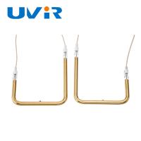 230V 910W Élément chauffant infrarouge or Tube quartz