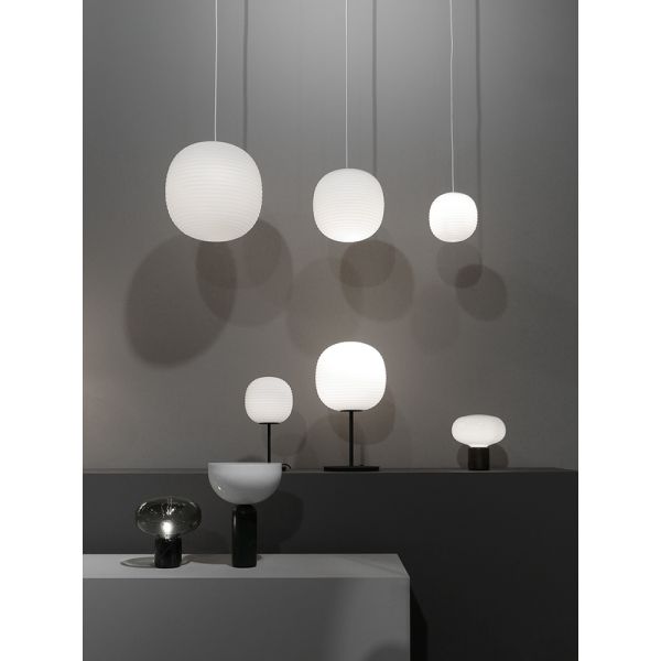 Minimalist Dining Room Lantern Bedroom Bedside Study Dining Table Bar Fishing Line Glass Chandelier(WH-GP-118)