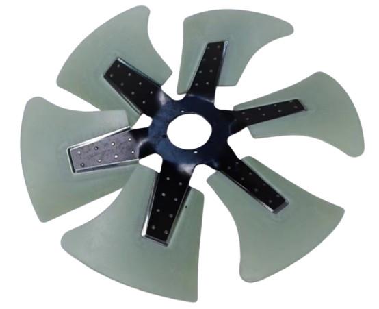 Isuzu 6HK1 Excavator Fan Blades 6 Blades 4 Holes For Optimal Cooling Performance
