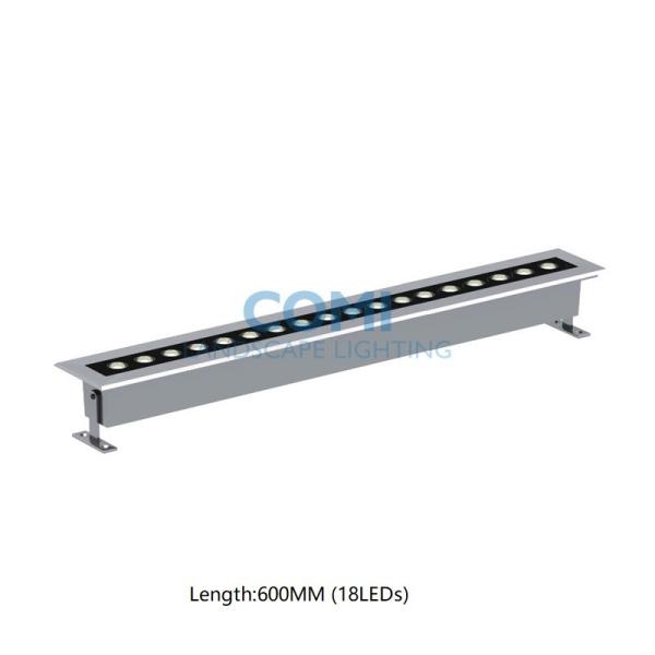 600mm 1000mm IP68 24VDC LED Linear Underwater Lights Stainless Steel