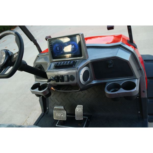 Электрическая тележка для гольфа Новый дизайн 60 В 4 КВт Система переменного тока Тип происхождения Свинцово-кислотная батарея