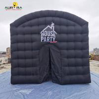 Black Event Inflatable Nightclub Tent Outdoor Party Inflatable Club Tent