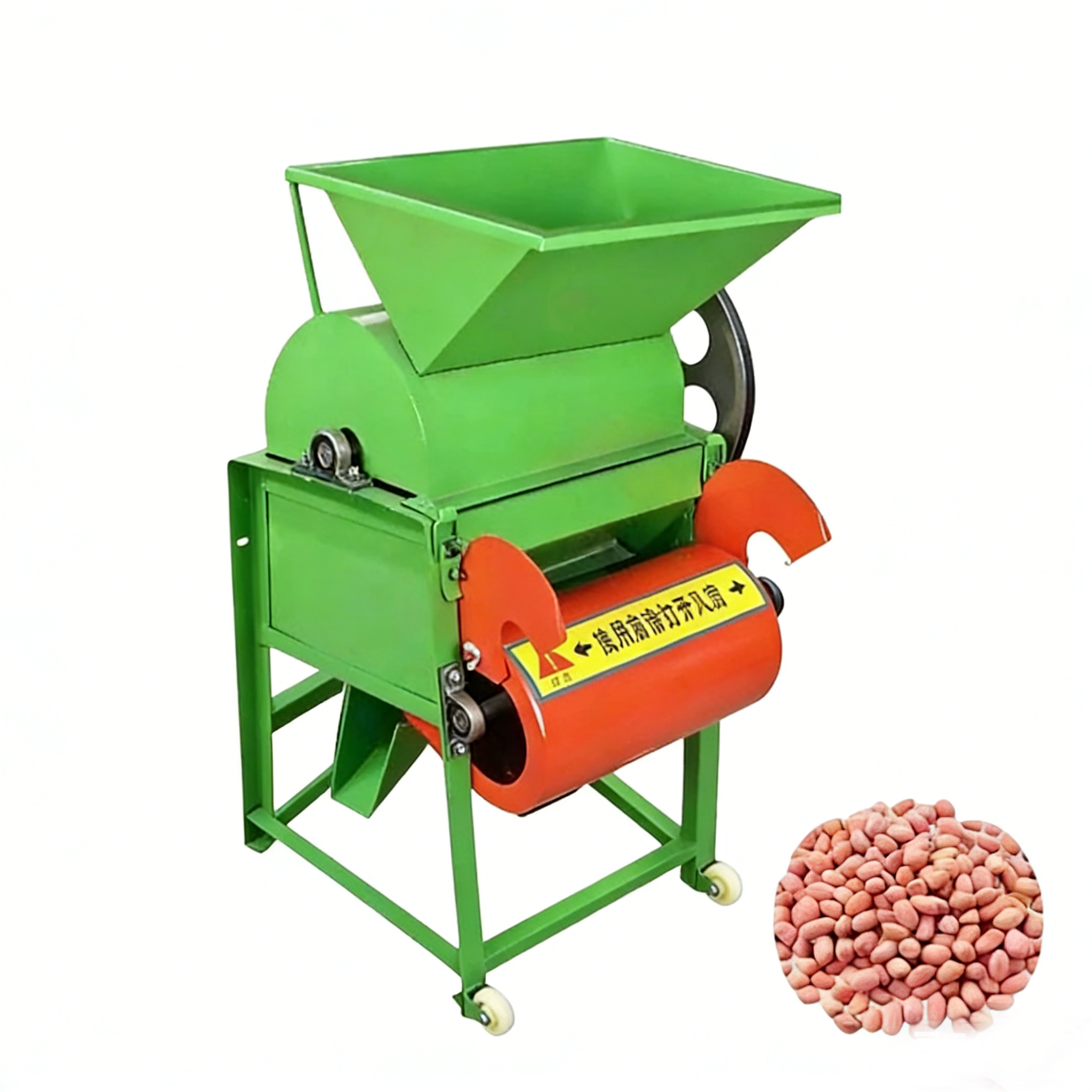Industrial Peanut Shelling Machine: High Rate Dual-Fan Cleaning for Oil Plants