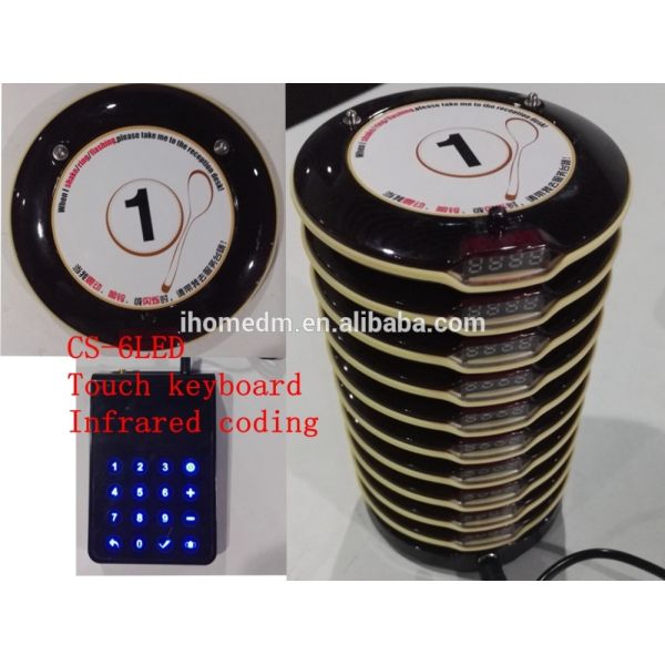 Устройства общественного питания хорошего дизайна беспроводный официант звонит