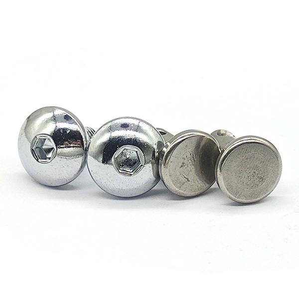 Silver Multi Purpose Cold Headed Screws 0.01mm Tolerance Mechanical Shaped Bolts