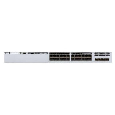 10/100/1000Mbps Cisco C9300 24 Port Switch Stackable C9300-24U-A