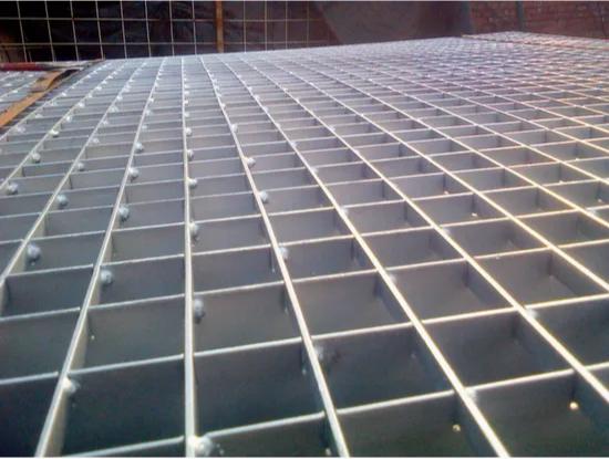Grilles de structure en acier au carbone soudés à barres serrées