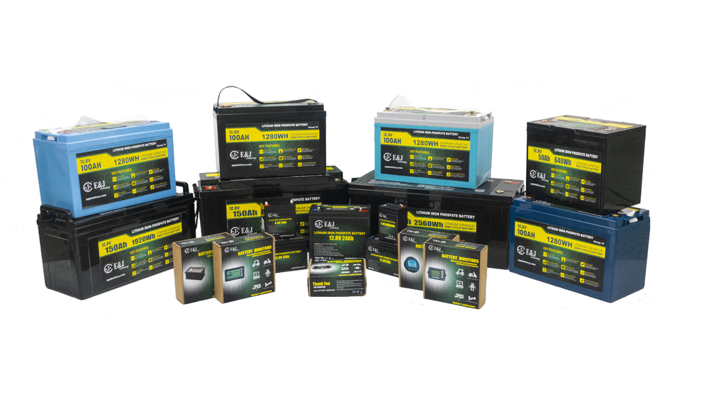 High Capacity BT LiFePO4 Lithium Ion Battery Pack 12V 100Ah 4S Unlimited Parallel Support