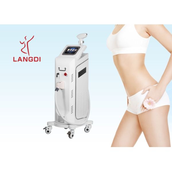 Permanent 10 Bars 810nm Diode Laser Hair Removal Instrument