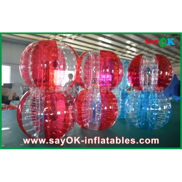 Раздувные игры TPU пляжа/спорт PVC изготовленные на заказ раздувные игры, пузыри ROHS футбола пузыря