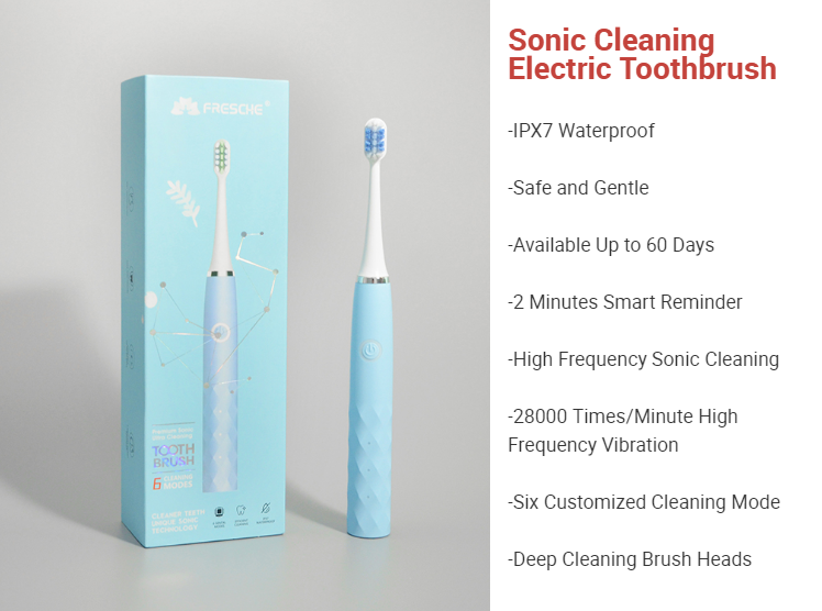 Innovative Multimate speed 28000 Times/Minute Sonic Ultra Toothbrush With Time Reminder