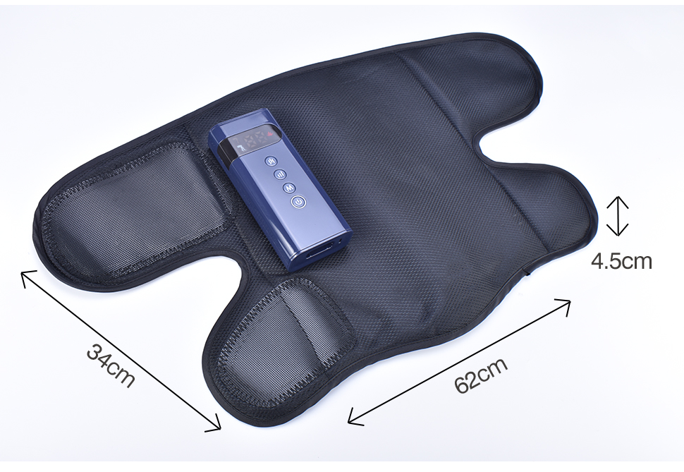 Full Electronic Foot Leg and Calf Massager Adjustable Leg Massager With Heat Air Compression