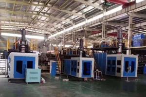 O galão plástico 1 da máquina de molde 5 do sopro do acumulador da garrafa de