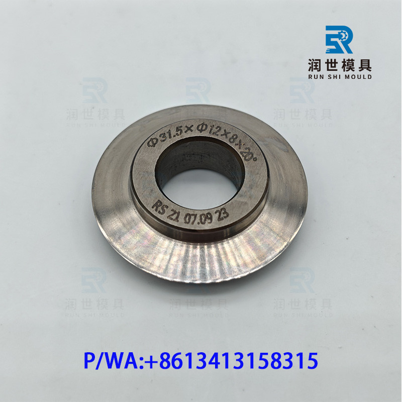 Precision Tube Cutter Parts Burnishing Circular Blade OD31.5×ID12×8×20 For Hairpin Bending Machine Refrigerator Coil