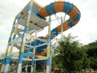 Corrediças de água feitas sob encomenda, corrediça do Aqua do Bumerangue do parque de diversões para 2 pessoas no parque do Aqua de Gaint