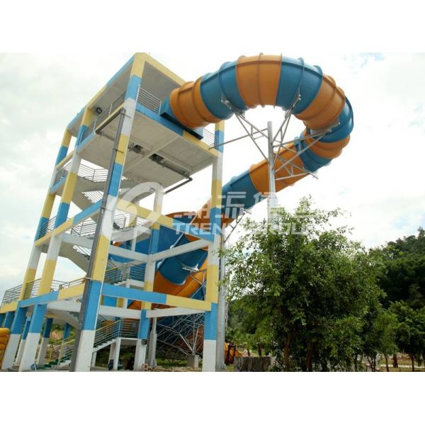 Изготовленные на заказ водные горки, скольжение Аква бумеранга парка атракционов для 2 человек в парке Аква Гайнт