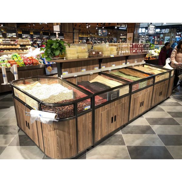 Light Duty Supermarket Fruit Stand Rack , Fruit Vegetable Shelf Powder Coating