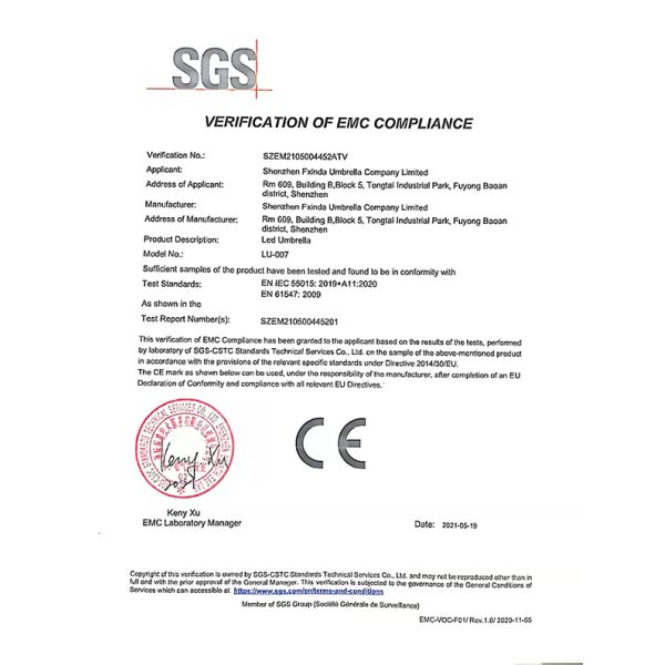 Shenzhen Fxinda Umbrella Company Limited