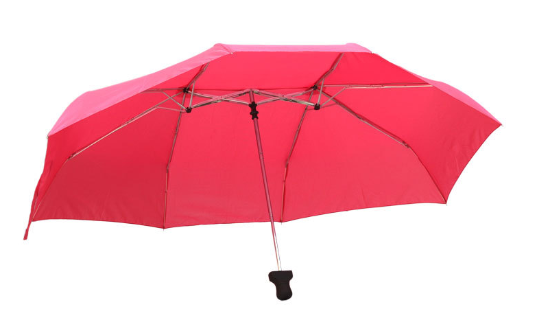190T Pongee Fabric Customised Valentine Double Two Person Twin Fold Umbrella for Lovers and Couples