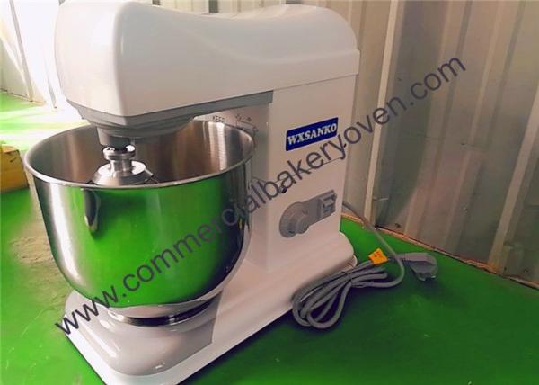 7L Sliver Electric Cake Mixer Stainless Steel Gear Driven Drive System