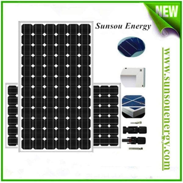 High efficiency 320w mono solar panel / mono-crystalline solar module for solar energy system