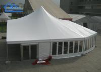 Tendas de evento de luxo transparentes ao ar livre com moldura de alumínio à venda para festa de casamento