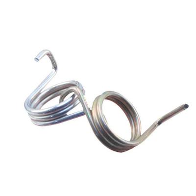 Fio de aço inoxidável eletrônico de dobra que forma a mola de torsão espiral dobro