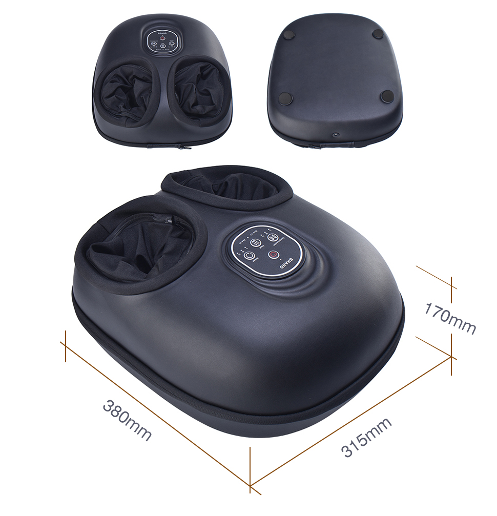 air Relax Compression Blood Circulation Foot Leg Massager Botas De Presoterapia Shiatsu Kneading Electric Rolling Foot Massager