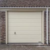 Portes sectionnelles isolées à télécommande avec la ventilation facultative et l'appartement