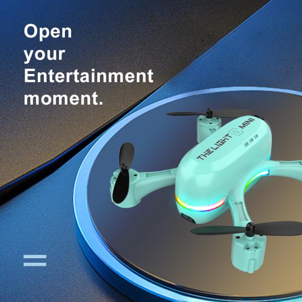 V6 Drone controlado por telefone móvel de longa duração 4k Gimbal Drone