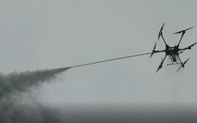 Управление Uav/трутня роторного крыла пожаротушения и рекогносцировки удаленное беспроводное