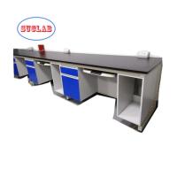 Wood Chemical Laboratory Work Benches Price with DTC105 DEG Hinges and Wood Material