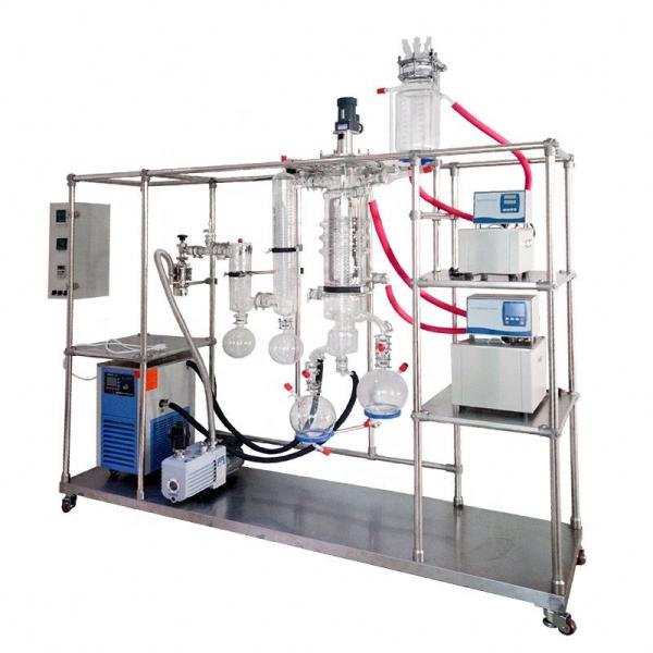 Wiped Film Distillation Equipment Pure Isolate 450RPM Vacuum Distillation