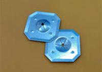 32mm aço galvanizado quadrado auto-bloqueio máquina de lavar fixa 2.7mm pinos de isolamento
