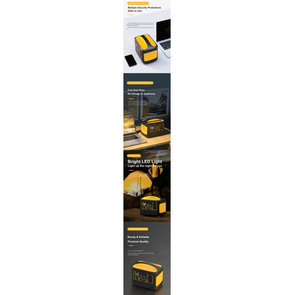 Располагаться лагерем резервной портативной зарядной станции электростанции Lifepo4 портативной домашний